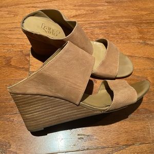 Super Comfortable Slip-on Wedge Heels!